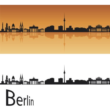 Berlin skyline clipart