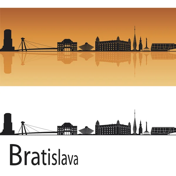 Bratislava skyline —  Vetores de Stock