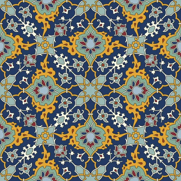 Arabesque motif sans couture — Image vectorielle