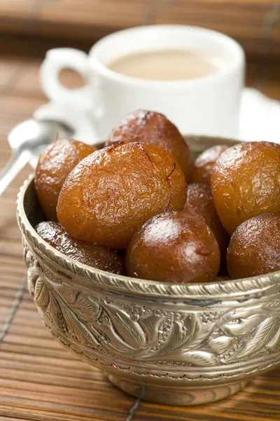 India especial dulce Gulab Jamun —  Fotos de Stock