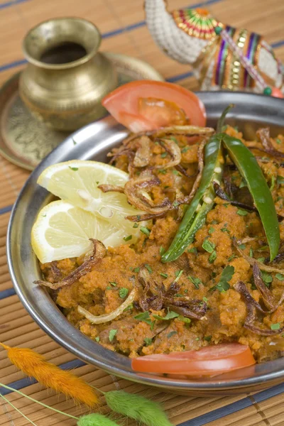 Ινδικό φαγητό, Madras κάρυ κρέας — Φωτογραφία Αρχείου
