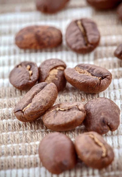 Closeup of coffee beans — Stock Photo, Image