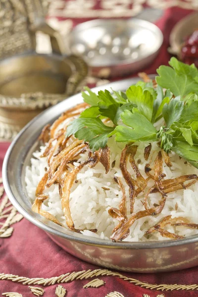 Rice jeera, Indian food — Stock Photo, Image