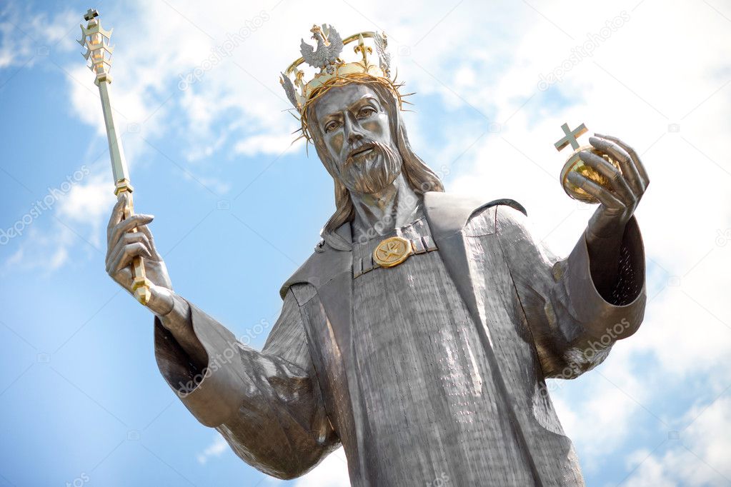 Sculpture of Jesus Christ in Ustron, Poland.