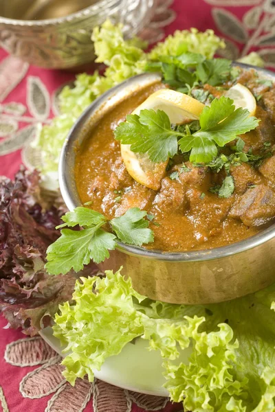 Індійська їжа, свинини Sorpetel — стокове фото