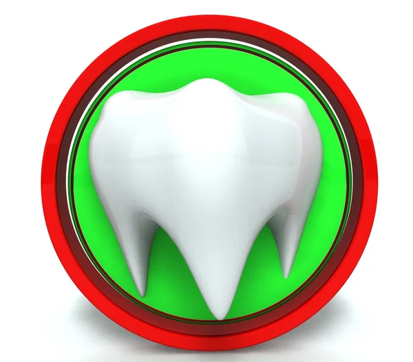 Logo-tandheelkunde — Stockfoto