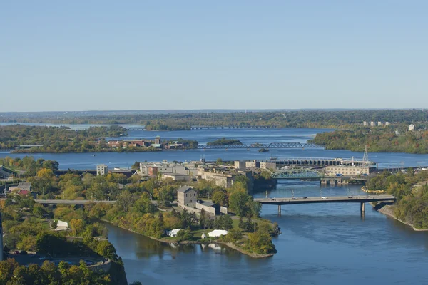 Ποταμός της Οττάβας, Οττάβα του Καναδά Εικόνα Αρχείου