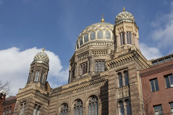 Berlin'de yeni Sinagogu — Stok fotoğraf