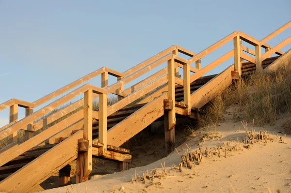 Escadas para a praia — Fotografia de Stock