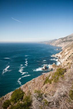 Pacific Coast Highway view clipart