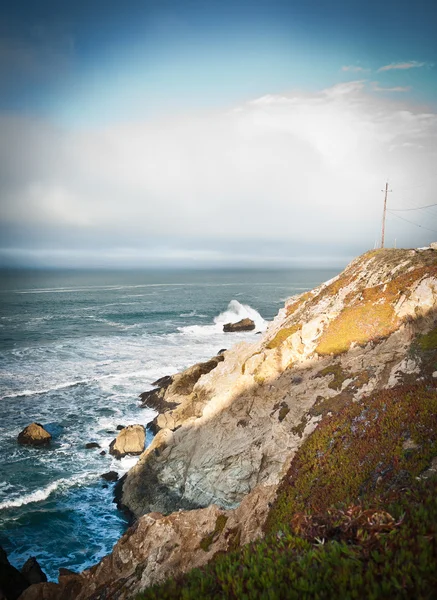 Vista para a Pacific Coast Highway — Fotografia de Stock