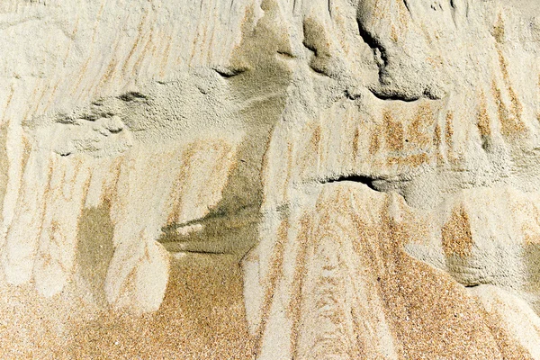 Patronen van uitholling van zand — Stockfoto