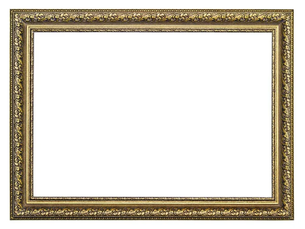 Gold-patterned frame for a picture — Stock Photo, Image