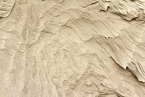 Modelli di erosione della sabbia — Foto Stock