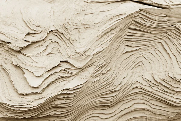 Padrões de erosão de areia — Fotografia de Stock