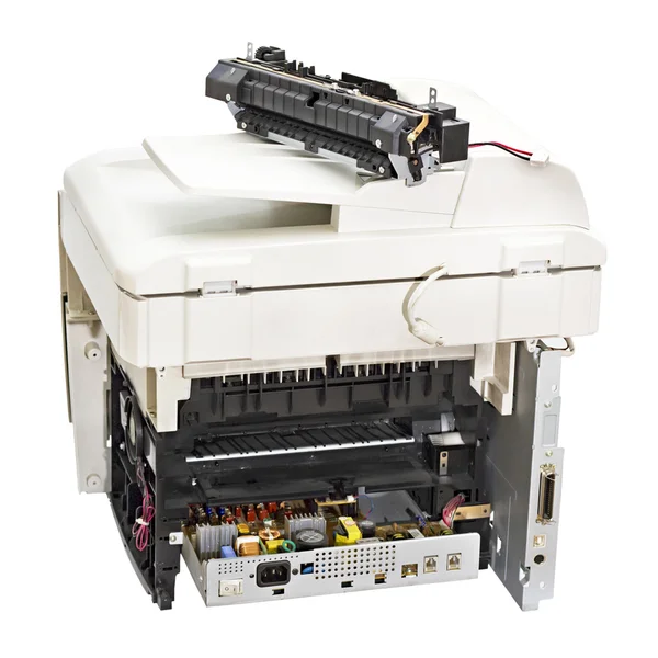 Сломанной лазерний принтер — стокове фото