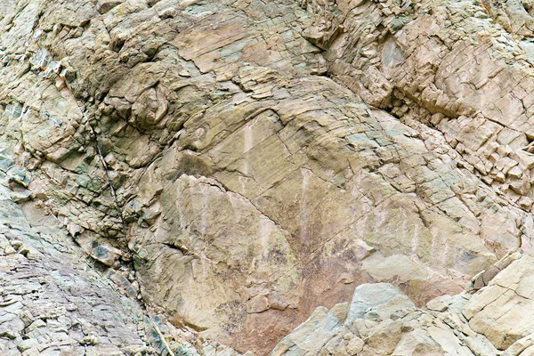 Kamenné rock se praskliny — Stock fotografie