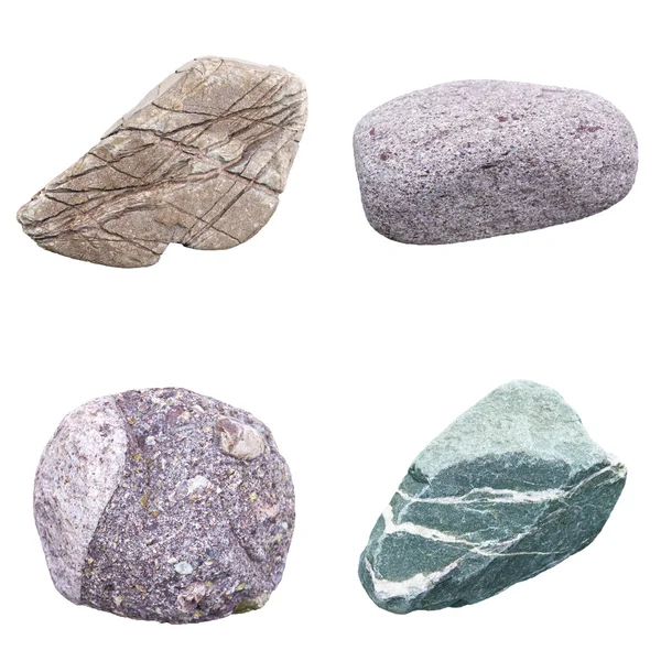 Conjunto de cuatro minerales —  Fotos de Stock