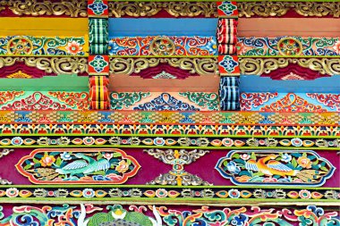 Tibet mimari Dekoratif süsleme