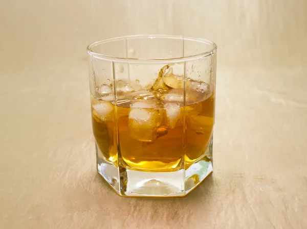 stock image Glass of whisky