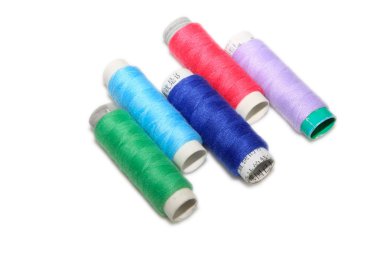 Color thread spool clipart