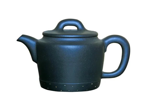 China violet arenaceous kettle — Stock Photo, Image