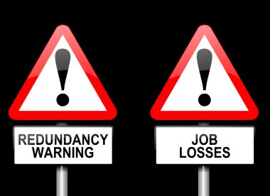 Job losses concept. clipart