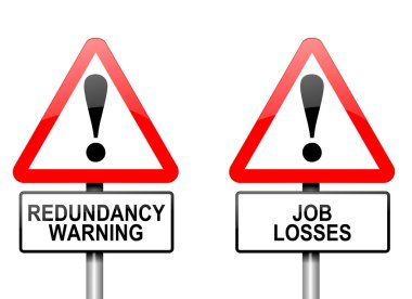 Job losses concept. clipart