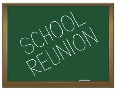 School reunion concept. clipart