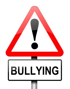 Bullying concept. clipart