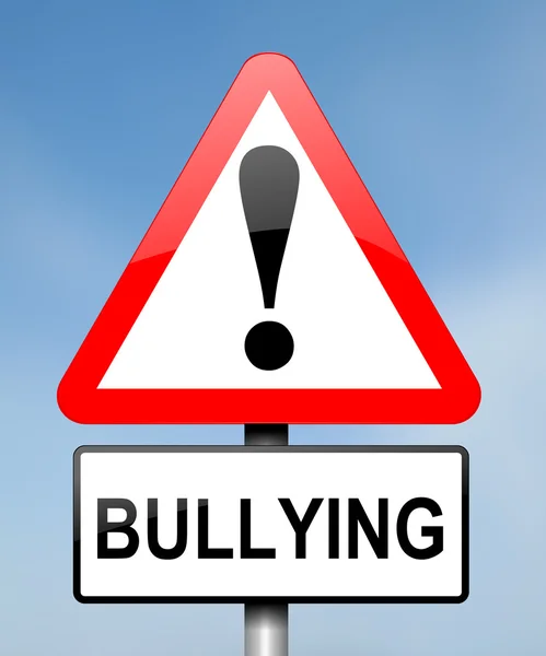 Conceito de bullying . — Fotografia de Stock