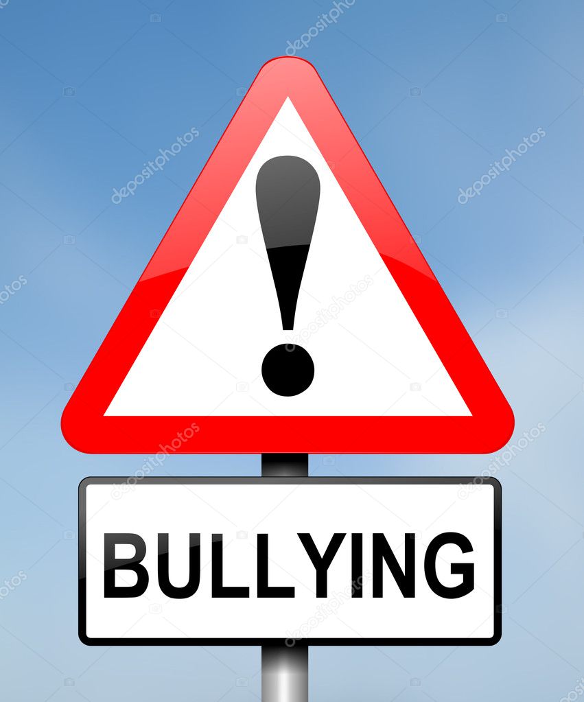 Bullying concept.