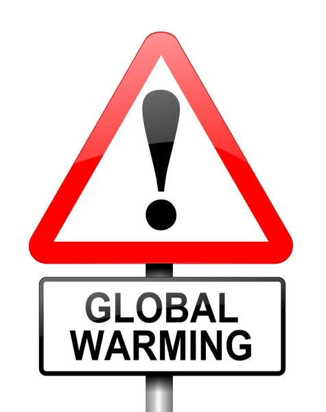 Globální oteplování. — Stock fotografie