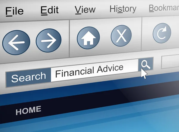 Searching for financial adviser. — Stock Photo, Image