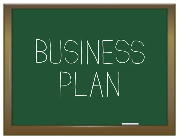 Businessplan. — Stockfoto
