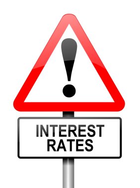 Interest rates. clipart