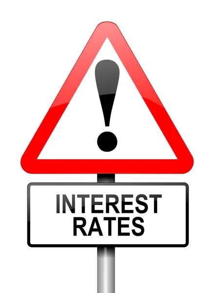 Interest rates. — Stock Photo, Image