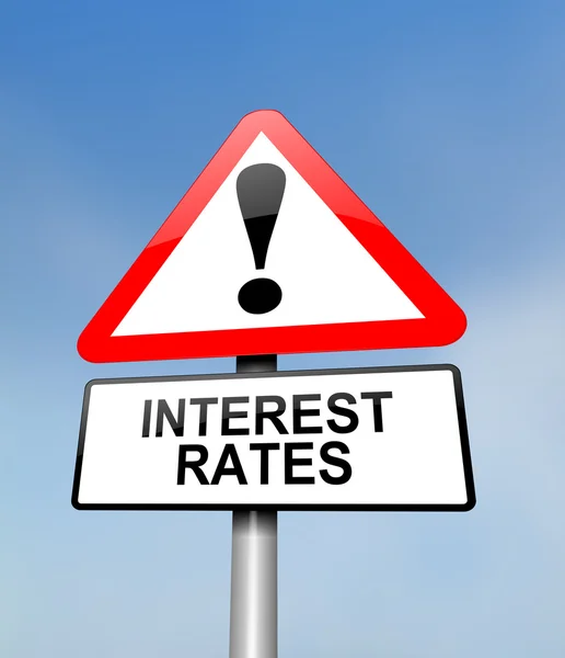 Interest rates. — Stock Photo, Image