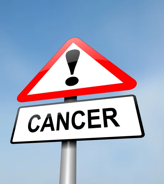 Cancer warning. — Stock Photo, Image