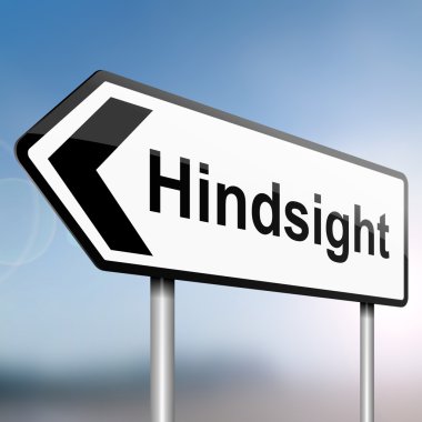 Hindsign concept. clipart