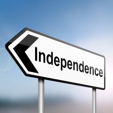 Independence. clipart