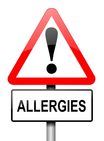 Аллергия — стоковое фото