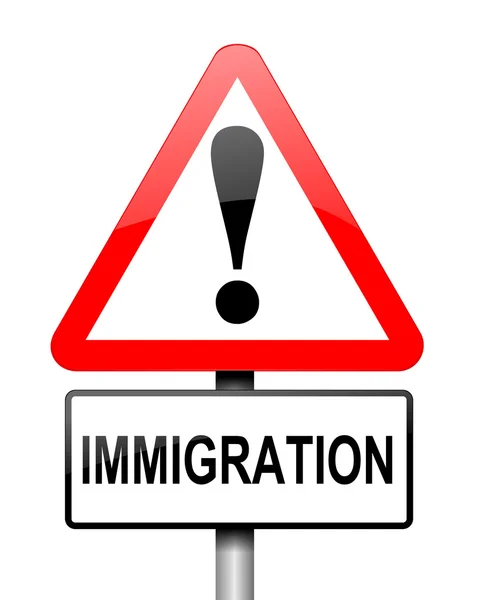 Concepto de inmigración . —  Fotos de Stock