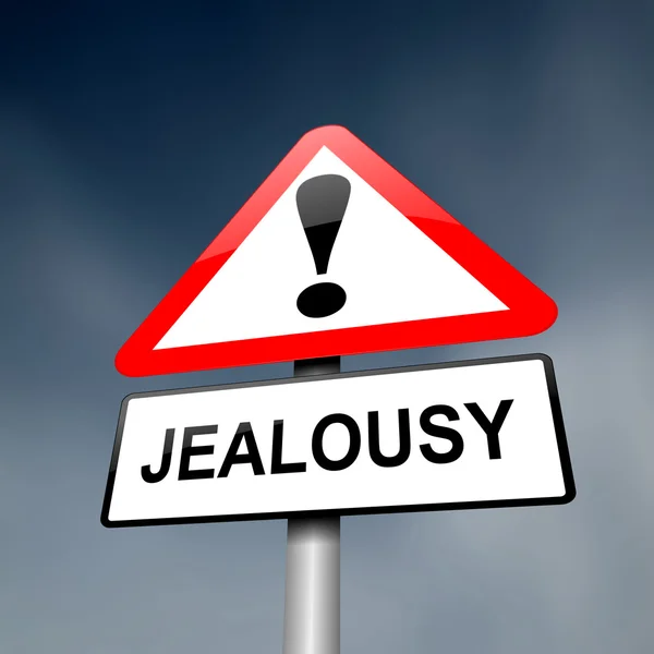 Jealousy concept. — Stock Photo, Image