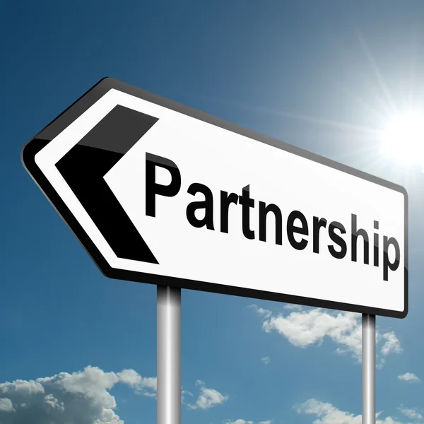 Koncepcja partnerstwa. — Zdjęcie stockowe