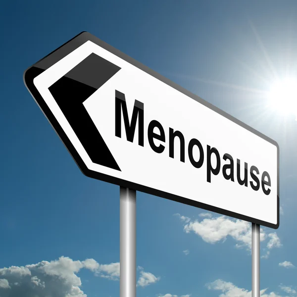 Concetto di menopausa . — Foto Stock
