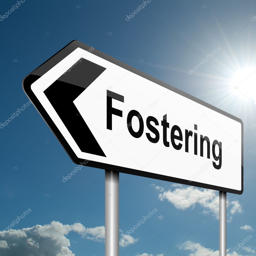 Fostering concept.