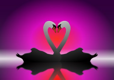 Forever romance. clipart