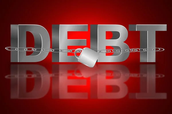 The debt trap. — Stock Photo, Image