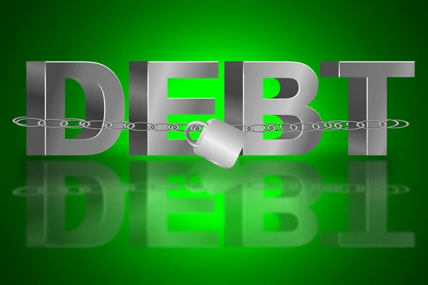 La trampa de la deuda . —  Fotos de Stock